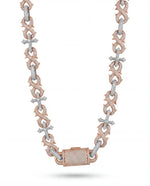 18MM Thorned Chrome Chain - Rose Gold
