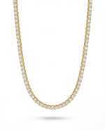 Nocta Vince 4 Prong Tennis Chain - 5MM - Gold detail view