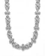 Nocta Vince 18MM Thorned Chrome Chain - Silver detail view