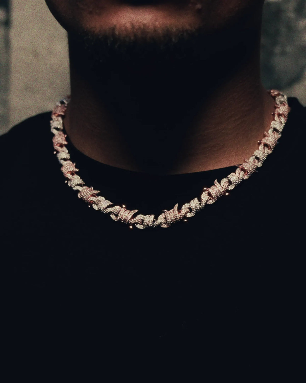 13MM Entwined Wire Cuban Chain