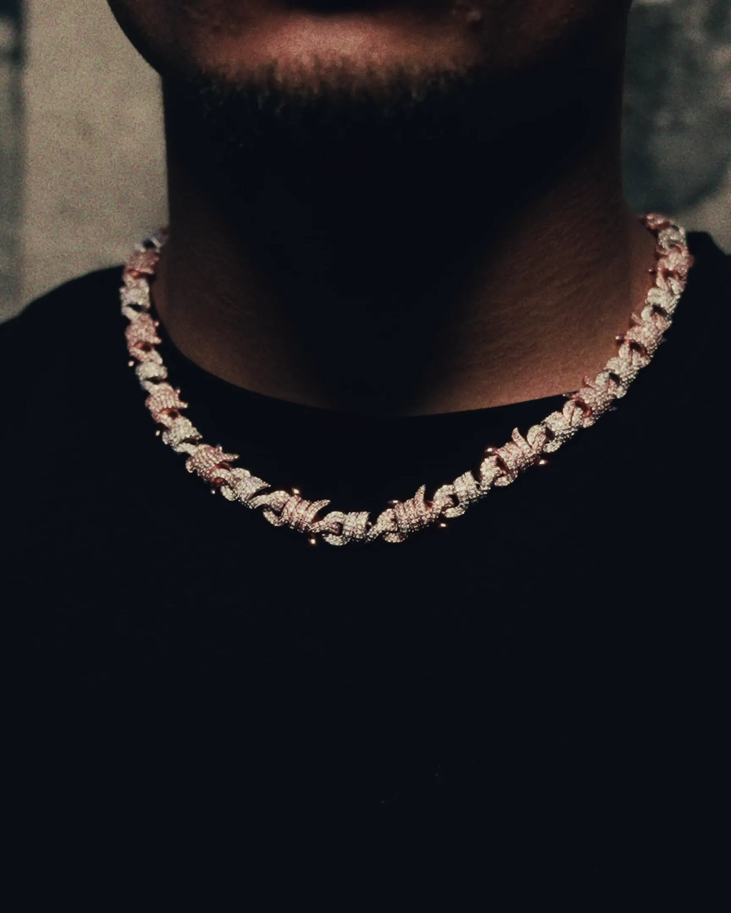 13MM Entwined Wire Cuban Chain