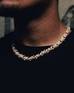 13MM Entwined Wire Cuban Chain