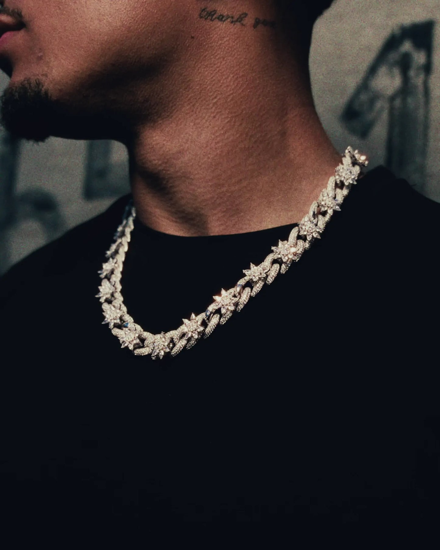 15MM Flora Fatale Cuban Chain - Silver