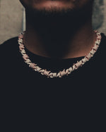13MM Entwined Wire Cuban Chain