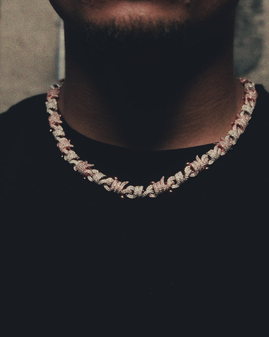 13MM Entwined Wire Cuban Chain