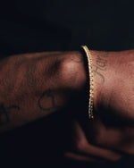 4 Prong Tennis Bracelet - 3MM - Gold