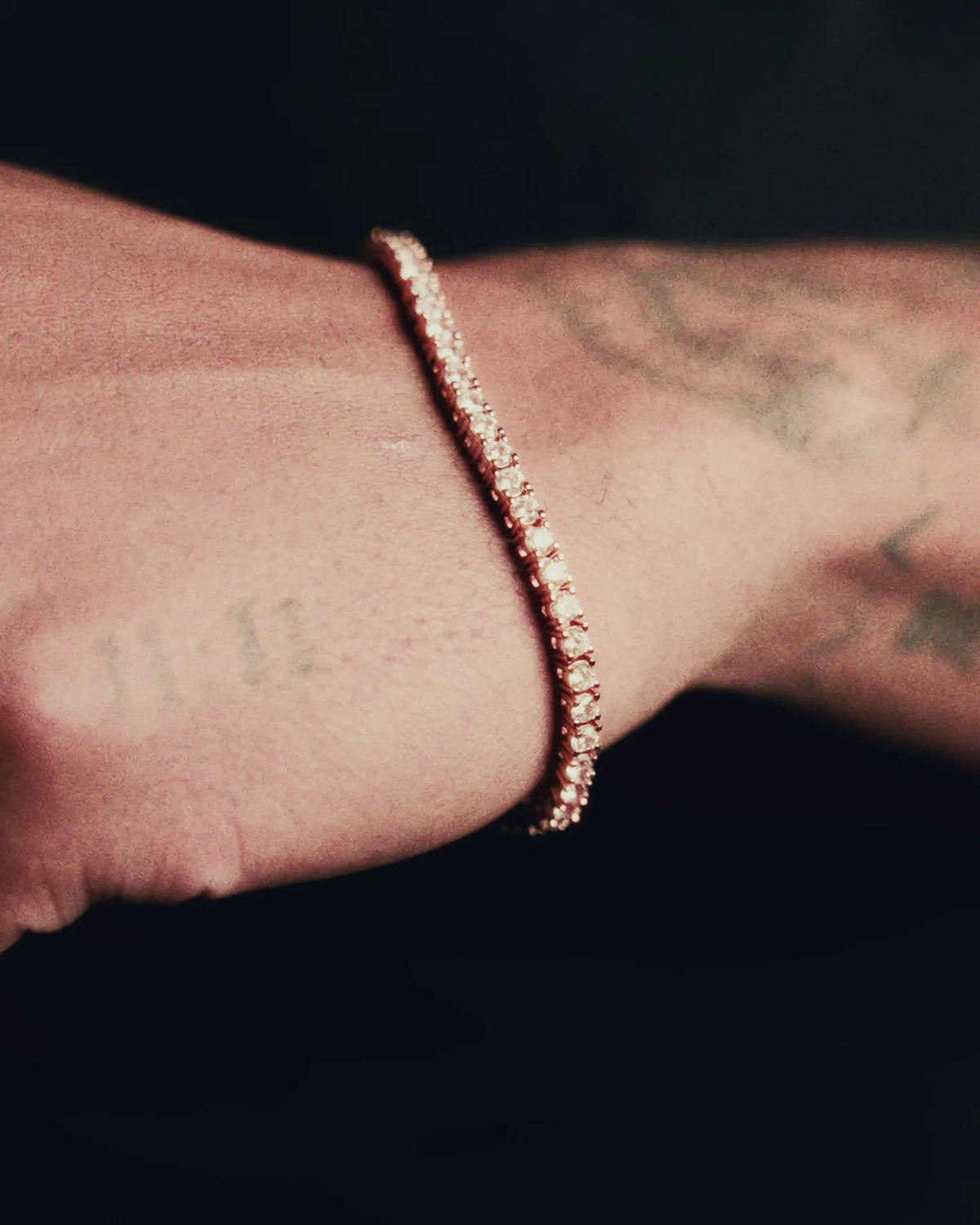 4 Prong Tennis Bracelet - 3MM - Rose Gold