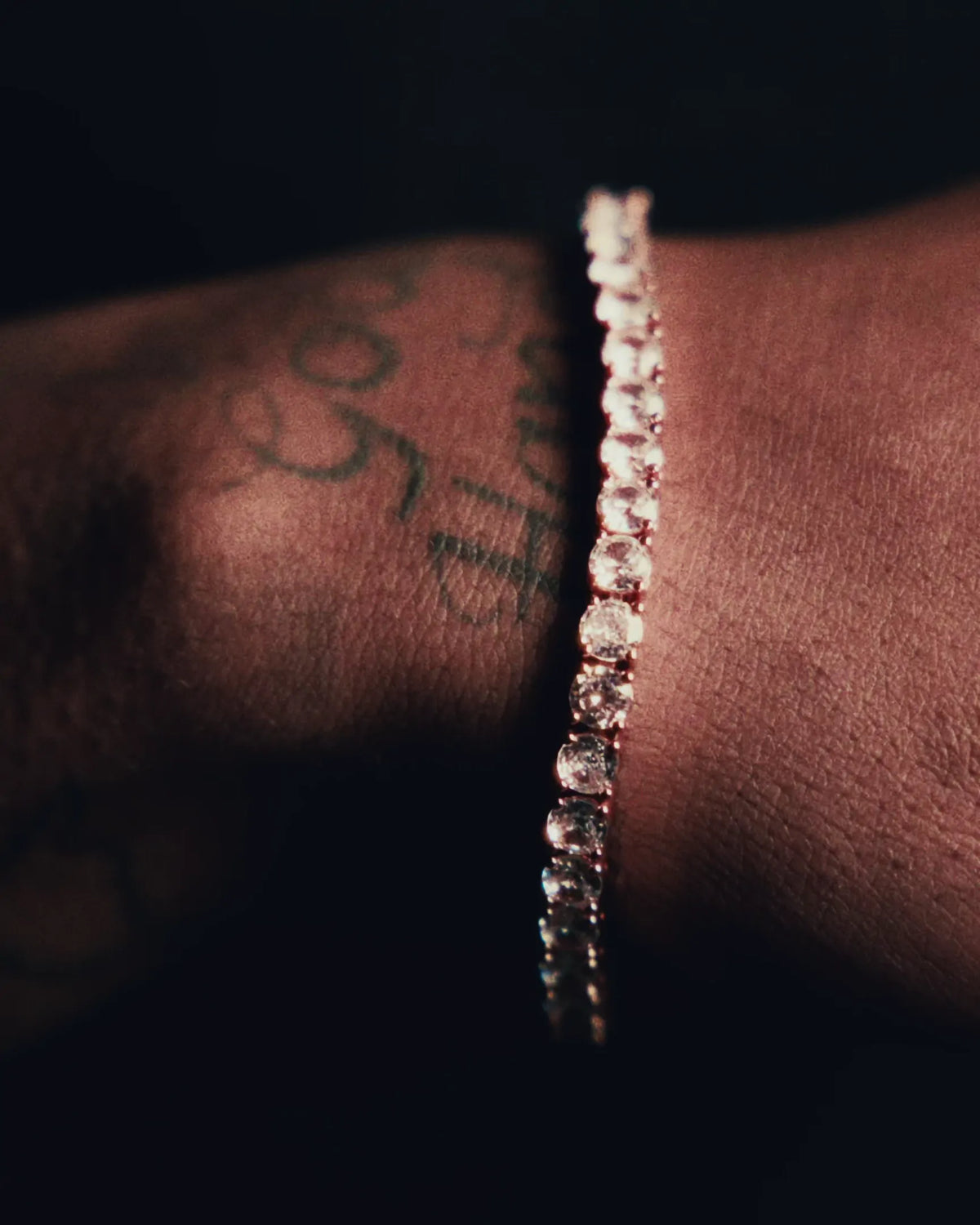 4 Prong Tennis Bracelet - 5MM - Rose Gold