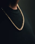 4 Prong Tennis Chain - 3MM - Gold