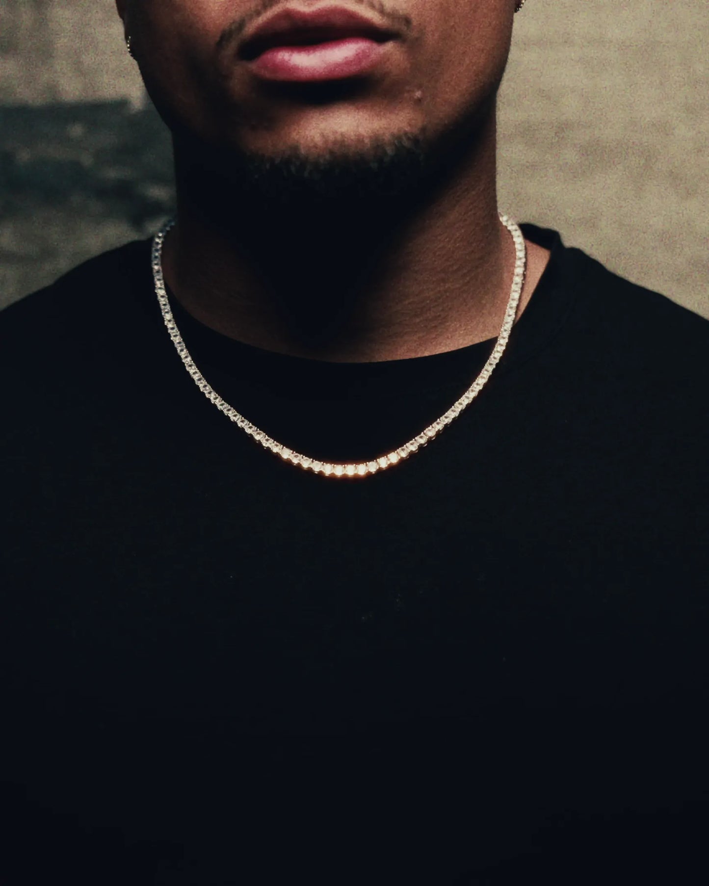 4 Prong Tennis Chain - 5MM - Silver